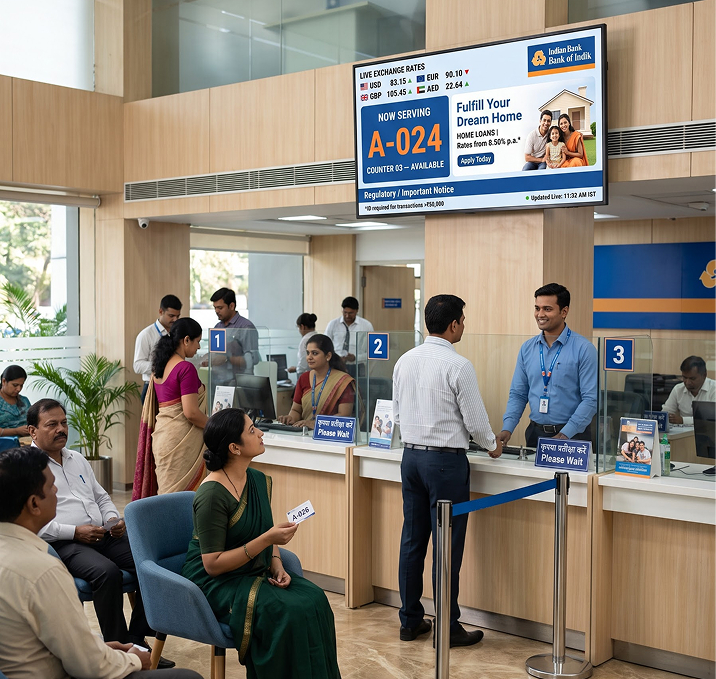 Digital Signage for Banks and Financial Institutions